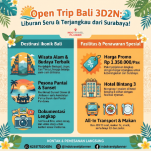 Open Trip Bali dari Surabaya