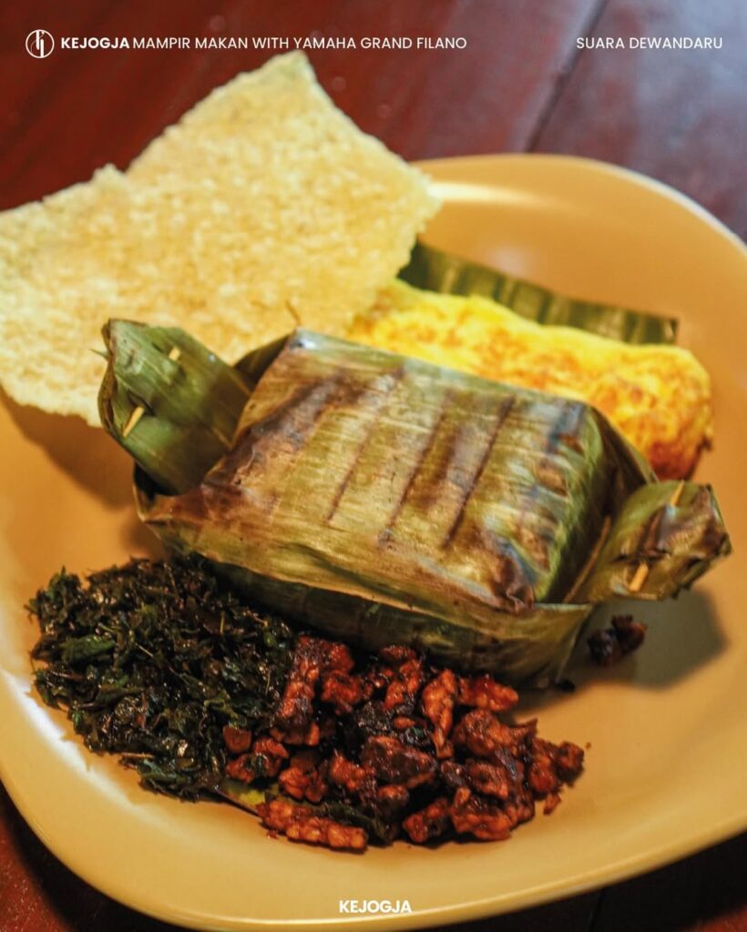 Menu Pepes Suara Dewandaru, Cangkringan, Sleman
