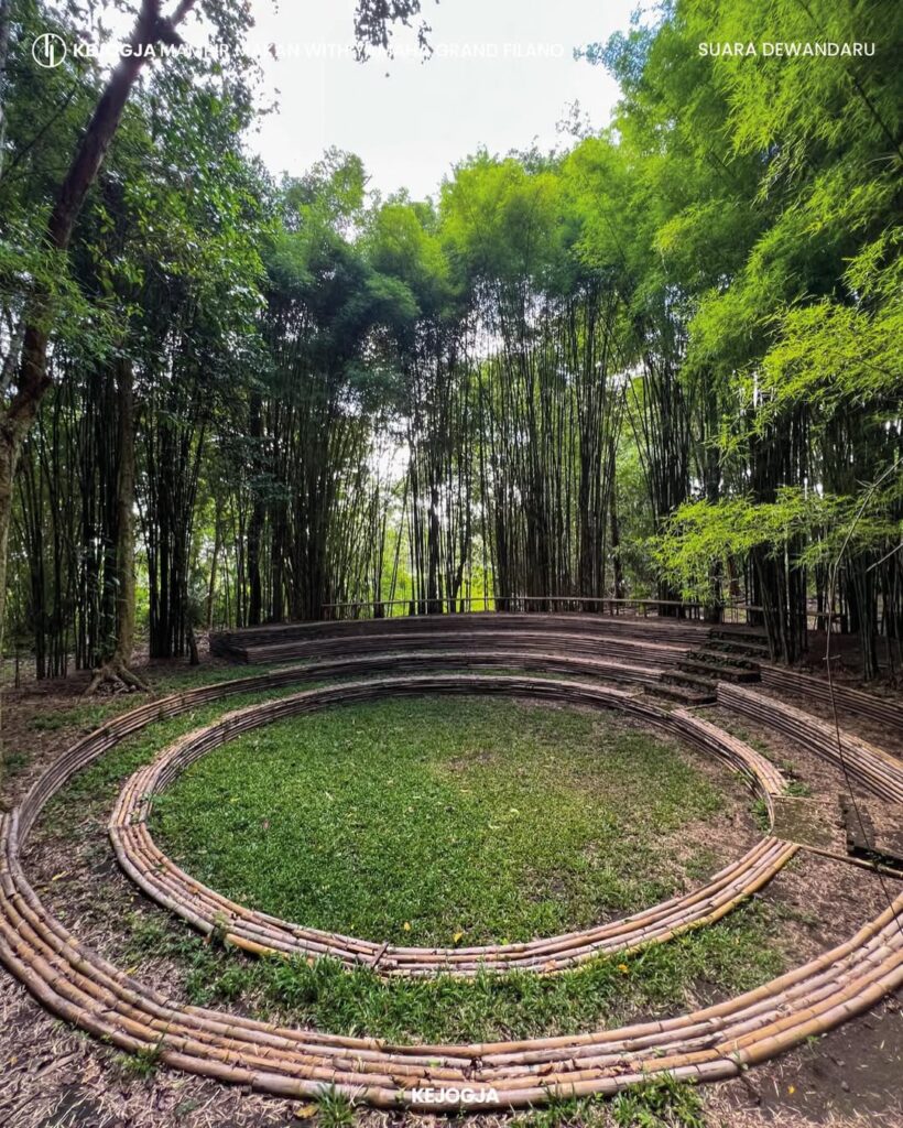 Museum Bambu di Suara Dewandaru, Cangkringan, Sleman