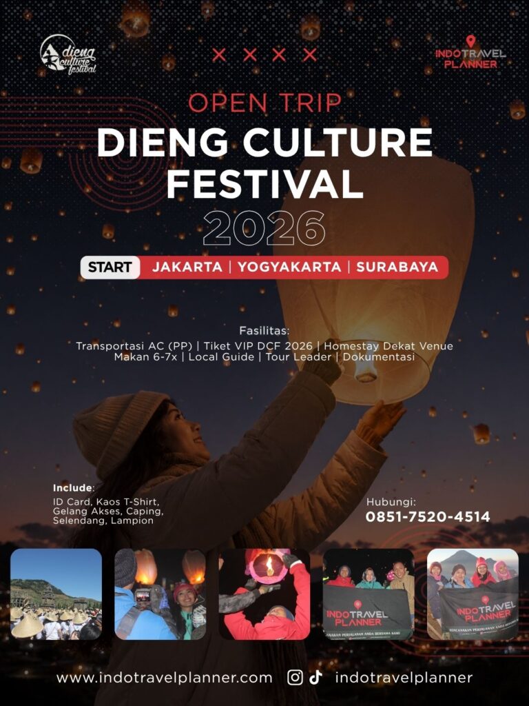 Open Trip Dieng Culture Festival 2026 | Paket VIP Resmi