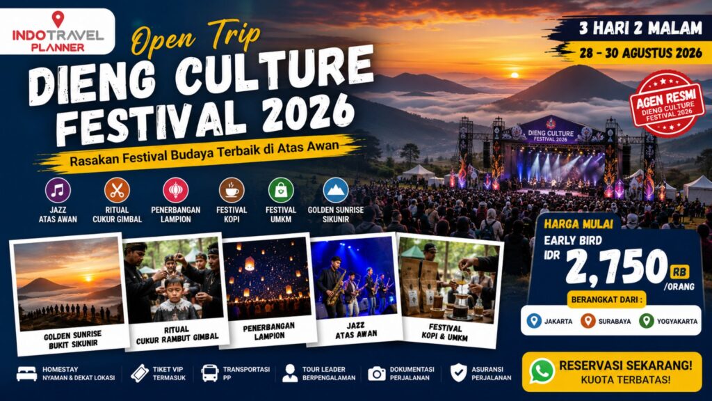 Open Trip Dieng Culture Festival 2026